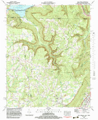 Download a high-resolution, GPS-compatible USGS topo map for New Home, GA (1983 edition)
