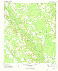 Download a high-resolution, GPS-compatible USGS topo map for Nicholls NE, GA (1974 edition)