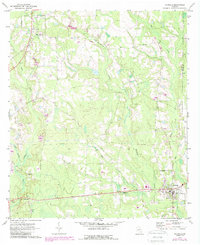 Download a high-resolution, GPS-compatible USGS topo map for Nicholls, GA (1988 edition)