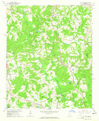 Download a high-resolution, GPS-compatible USGS topo map for Nicholson, GA (1965 edition)