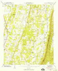 Download a high-resolution, GPS-compatible USGS topo map for Nickajack Gap, GA (1960 edition)