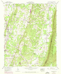 Download a high-resolution, GPS-compatible USGS topo map for Nickajack Gap, GA (1972 edition)