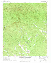 Download a high-resolution, GPS-compatible USGS topo map for Nimblewill, GA (1973 edition)