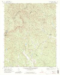 1971 Map of Nimblewill, 1991 Print