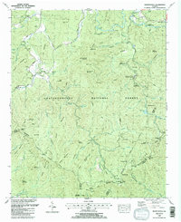 Download a high-resolution, GPS-compatible USGS topo map for Noontootla, GA (1991 edition)