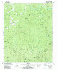 Download a high-resolution, GPS-compatible USGS topo map for Noontootla, GA (1988 edition)
