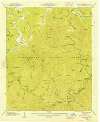 Download a high-resolution, GPS-compatible USGS topo map for Noontootla, GA (1947 edition)