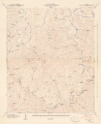 1947 Map of Noontootla