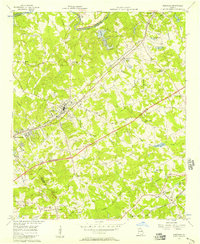 Download a high-resolution, GPS-compatible USGS topo map for Norcross, GA (1957 edition)