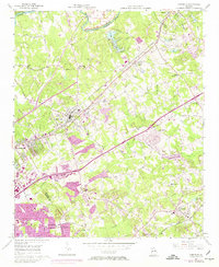 Download a high-resolution, GPS-compatible USGS topo map for Norcross, GA (1974 edition)
