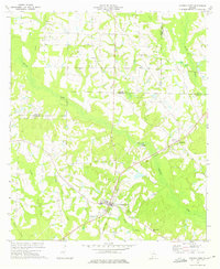 1973 Map of Norman Park, GA, 1975 Print