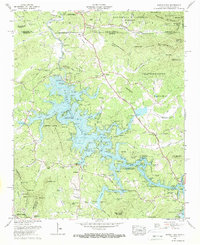 Download a high-resolution, GPS-compatible USGS topo map for Nottely Dam, GA (1968 edition)