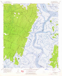 Download a high-resolution, GPS-compatible USGS topo map for Oak Level, GA (1965 edition)