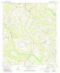 Download a high-resolution, GPS-compatible USGS topo map for Oak Park, GA (1986 edition)