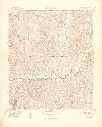 preview thumbnail of historical topo map of Muscogee County, GA in 1949