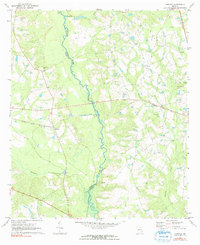 Download a high-resolution, GPS-compatible USGS topo map for Ohoopee, GA (1991 edition)
