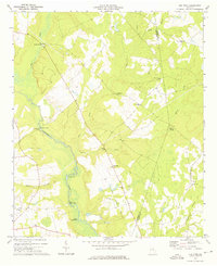 preview thumbnail of historical topo map of Jefferson County, GA in 1973