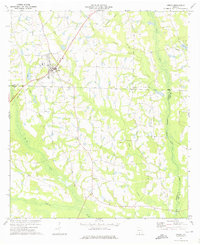 1973 Map of Cook County, GA, 1976 Print