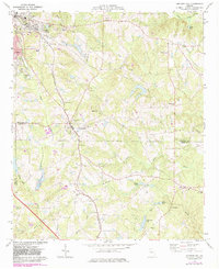 Download a high-resolution, GPS-compatible USGS topo map for Orchard Hill, GA (1983 edition)