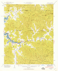Download a high-resolution, GPS-compatible USGS topo map for Osborn, GA (1941 edition)