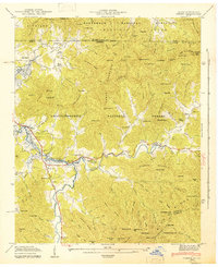 Download a high-resolution, GPS-compatible USGS topo map for Osborn, GA (1943 edition)