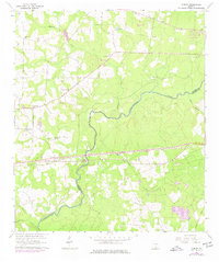 Download a high-resolution, GPS-compatible USGS topo map for Ousley, GA (1977 edition)