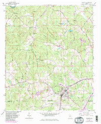Download a high-resolution, GPS-compatible USGS topo map for Palmetto, GA (1983 edition)