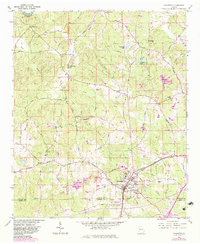 Download a high-resolution, GPS-compatible USGS topo map for Palmetto, GA (1983 edition)