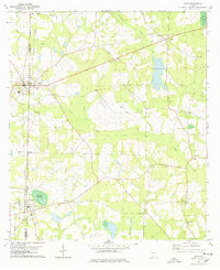 Download a high-resolution, GPS-compatible USGS topo map for Pavo, GA (1978 edition)