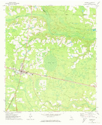 Download a high-resolution, GPS-compatible USGS topo map for Pearson, GA (1974 edition)