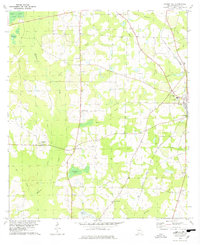 preview thumbnail of historical topo map of Brooks County, GA in 1978