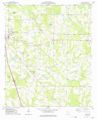 Download a high-resolution, GPS-compatible USGS topo map for Penia, GA (1977 edition)