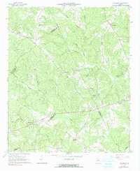 Download a high-resolution, GPS-compatible USGS topo map for Philomath, GA (1991 edition)