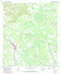 1970 Map of Pine Grove, 1988 Print