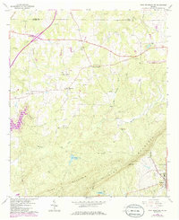 Download a high-resolution, GPS-compatible USGS topo map for Pine Mountain SW, GA (1986 edition)