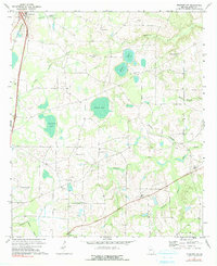 preview thumbnail of historical topo map of Dooly County, GA in 1971