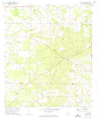 1971 Map of Pineview SW, 1974 Print