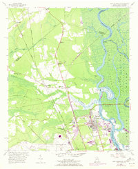 Download a high-resolution, GPS-compatible USGS topo map for Port Wentworth, GA (1973 edition)