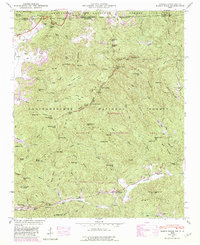 Download a high-resolution, GPS-compatible USGS topo map for Rabun Bald, GA (1980 edition)