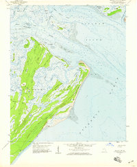 Download a high-resolution, GPS-compatible USGS topo map for Raccoon Key, GA (1959 edition)