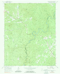 Download a high-resolution, GPS-compatible USGS topo map for Rainy Mountain, GA (1990 edition)