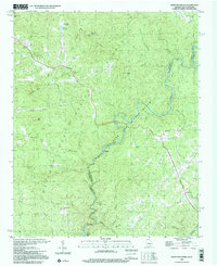 Download a high-resolution, GPS-compatible USGS topo map for Rainy Mountain, GA (2001 edition)