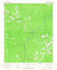 Download a high-resolution, GPS-compatible USGS topo map for Rainy Mountain, GA (1966 edition)