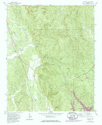 Download a high-resolution, GPS-compatible USGS topo map for Ramhurst, GA (1986 edition)