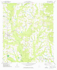 Download a high-resolution, GPS-compatible USGS topo map for Rebecca, GA (1977 edition)