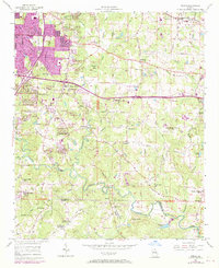 Download a high-resolution, GPS-compatible USGS topo map for Redan, GA (1969 edition)