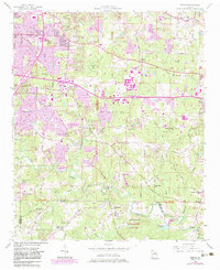 Download a high-resolution, GPS-compatible USGS topo map for Redan, GA (1983 edition)