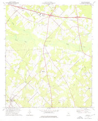 Download a high-resolution, GPS-compatible USGS topo map for Rentz, GA (1976 edition)