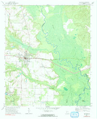 Download a high-resolution, GPS-compatible USGS topo map for Reynolds, GA (1991 edition)