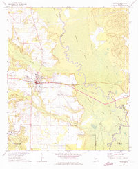 Download a high-resolution, GPS-compatible USGS topo map for Reynolds, GA (1973 edition)